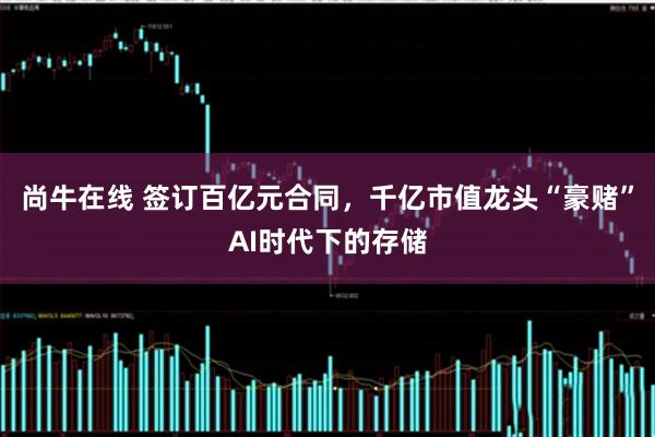 尚牛在线 签订百亿元合同，千亿市值龙头“豪赌”AI时代下的存储